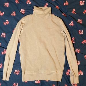 Zara Tan Turtle neck. Never worn. Size medium